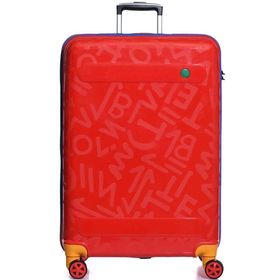 Benetton 14BNT200 Kırmızı Orta Boy 60 cm Valiz
