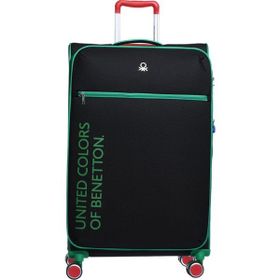 Benetton 14BNT2100-01-S Trolley 70 cm Siyah Büyük Boy Valiz