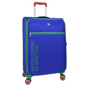 Benetton 14BNT2100-01 Saks Mavi Büyük Boy Valiz