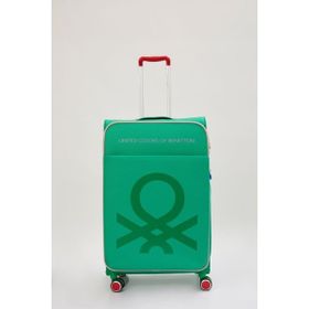 Benetton 14BNT2200-01-YSL Trolley 70 cm Yeşil Büyük Boy Valiz