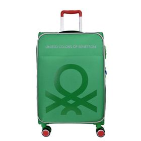 Benetton 14BNT2200-02 Yeşil Unisex Orta Boy Valiz