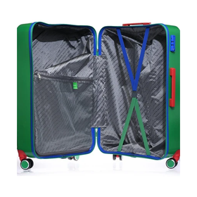 Benetton 14BNT600-01-YSL Trolley 70 cm Yeşil Büyük Boy Valiz