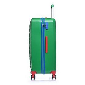 Benetton 14BNT600 Yeşil Büyük Boy 70 cm Valiz