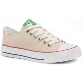 Benetton 30196 Bej Kadın Spor Ayakkabı