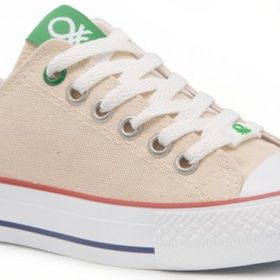 Benetton 30196 Bej Kadın Spor Ayakkabı