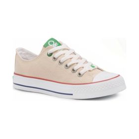 Benetton 30196 Bej Kadın Spor Ayakkabı