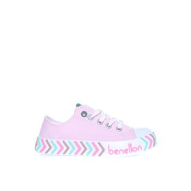 Benetton 30635 Beyaz-Lila Çocuk Spor Ayakkabı