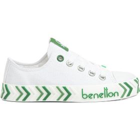 Benetton 30635 Beyaz-Lila Çocuk Spor Ayakkabı