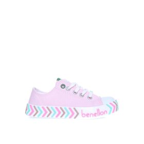 Benetton 30635 Beyaz-Lila Çocuk Spor Ayakkabı