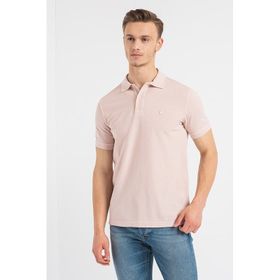 Benetton 3089J3179 Pembe Polo Erkek T-Shirt