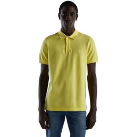 Benetton 3089J3179 Sarı Erkek T-Shirt
