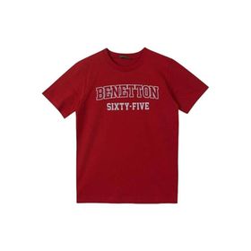 Benetton 3096C10C6 Bordo Çocuk T-shirt