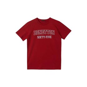 Benetton 3096C10C6 Bordo Çocuk T-shirt