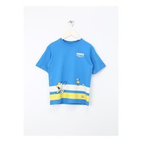 Benetton 3096C10J9 Mavi Erkek T-Shirt