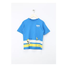 Benetton 3096C10J9 Mavi Erkek T-Shirt