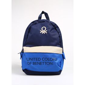 Benetton 3706 Lacivert Mavi Erkek Sırt Çantası