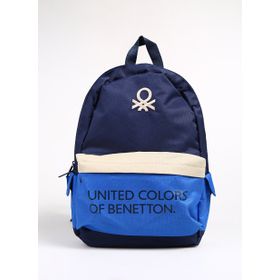Benetton 3706 Lacivert Mavi Erkek Sırt Çantası