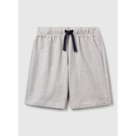 Benetton 3BL0C903L Normal Bel Regular Fit Gri Melanj Erkek Çocuk Şort