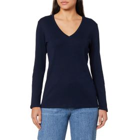 Benetton 3GA2E4245 Lacivert Kadın T-Shirt