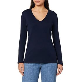 Benetton 3GA2E4245 Lacivert Kadın T-Shirt