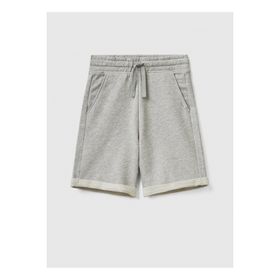 Benetton 3J68C901G Gri Melanj Erkek Çocuk Şort