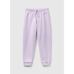 Benetton 3J68CF02H Lila Lastikli Paça Kız Çocuk Eşofman Altı