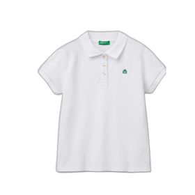 Benetton 3WG9C300O Beyaz Kız Çocuk T-Shirt