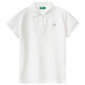 Benetton 3WG9C300O Beyaz Kız Çocuk T-Shirt