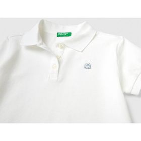 Benetton 3WG9C300O Beyaz Kız Çocuk T-Shirt