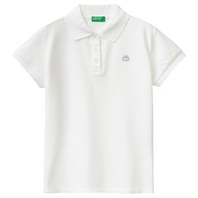 Benetton 3WG9C300O Beyaz Kız Çocuk T-Shirt
