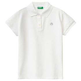 Benetton 3WG9C300O Beyaz Kız Çocuk T-Shirt
