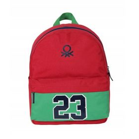Benetton 70227 Kırmızı-Yeşil Anaokulu Çantası
