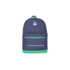 Benetton 70415 Lacivert-Yeşil Casual Sırt Çantası
