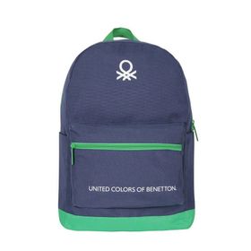 Benetton 70415 Lacivert-Yeşil Casual Sırt Çantası