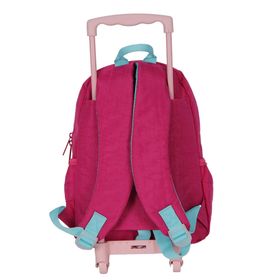 Benetton 70438 Krinkıl Çekçekli Anaokulu Çantası Pembe