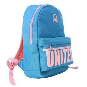 Benetton 76098 Renkli Okul Sırt Çantası