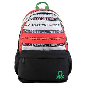 Benetton 76131 Siyah Okul Çantası