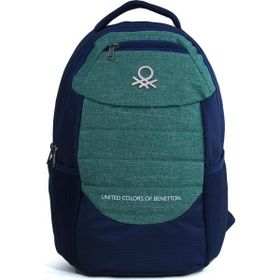 Benetton 96049 Sırt Çantası Lacivert - Yeşil