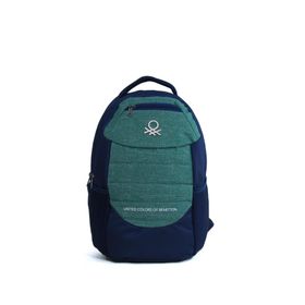 Benetton 96049 Sırt Çantası Lacivert - Yeşil