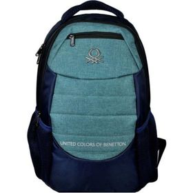 Benetton 96049 Sırt Çantası Lacivert - Yeşil