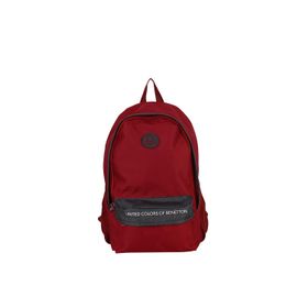 Benetton 96067 Sırt Çantası Bordo - Gri