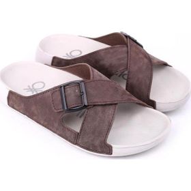 Benetton BN-1415 Vizon Erkek Terlik