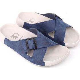 Benetton BN-1415 Vizon Erkek Terlik