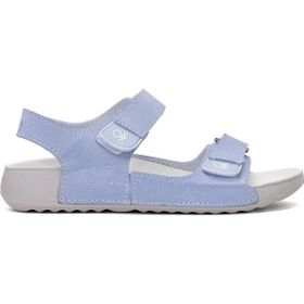 Benetton BN-1419 Filet Mavi Erkek Çocuk Düz Sandalet