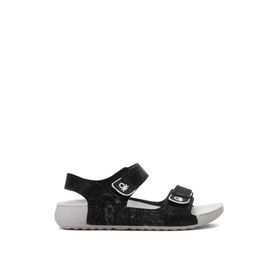 Benetton BN-1419 Filet Siyah Erkek Çocuk Düz Sandalet