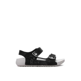 Benetton BN-1419 Filet Siyah Erkek Çocuk Düz Sandalet