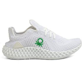 Benetton BN-30009 -3570 Beyaz Kadın Spor Ayakkabı