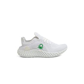 Benetton BN-30009 -3570 Beyaz Kadın Spor Ayakkabı