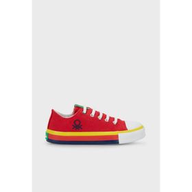 Benetton BN-30175 Kırmızı Bağcıklı Unisex Çocuk Sneakers