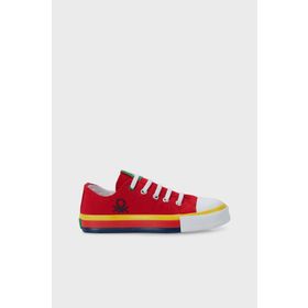 Benetton BN-30175 Kırmızı Bağcıklı Unisex Çocuk Sneakers